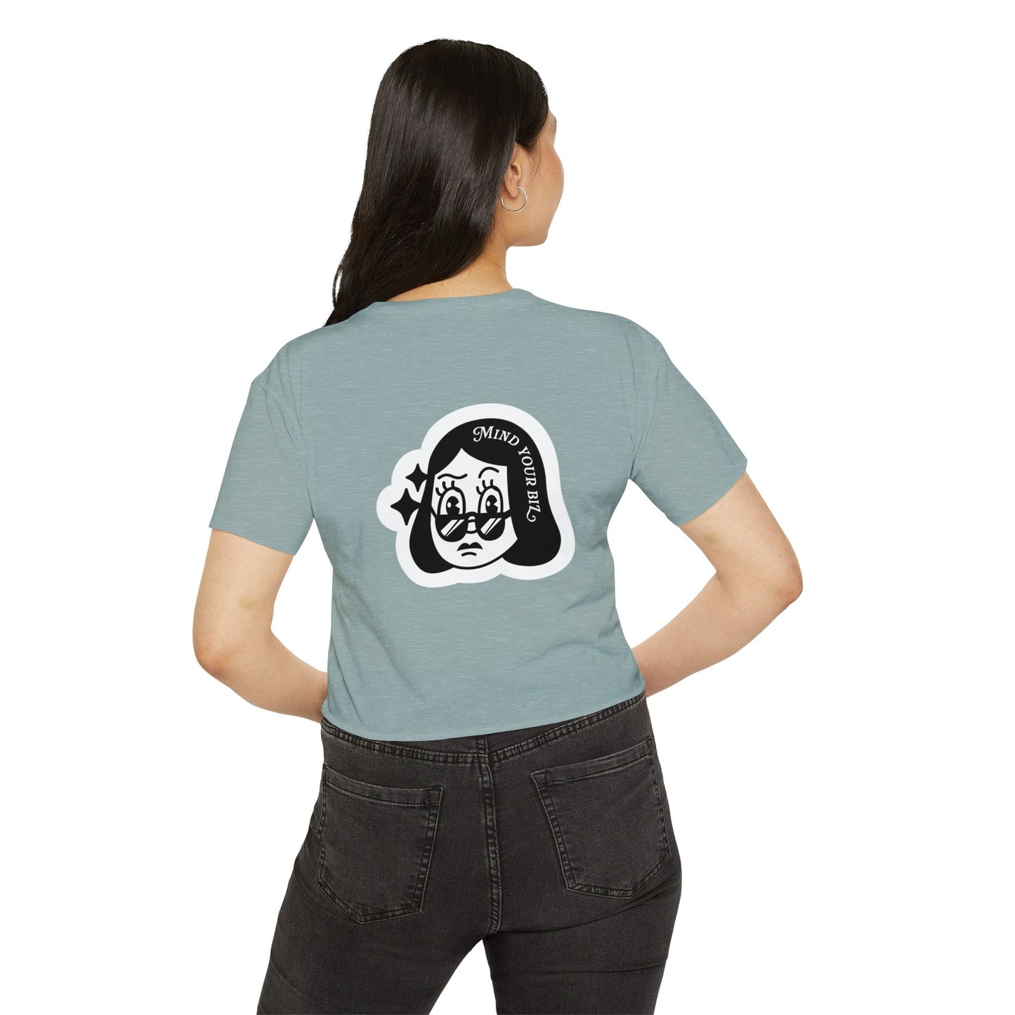 Mind Your Biz Crop Top