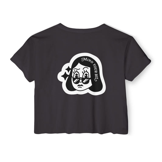 Mind Your Biz Crop Top